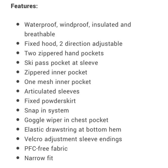 Peak Performance Blackburn Down Jacket Size Small - Picture 3 of 8